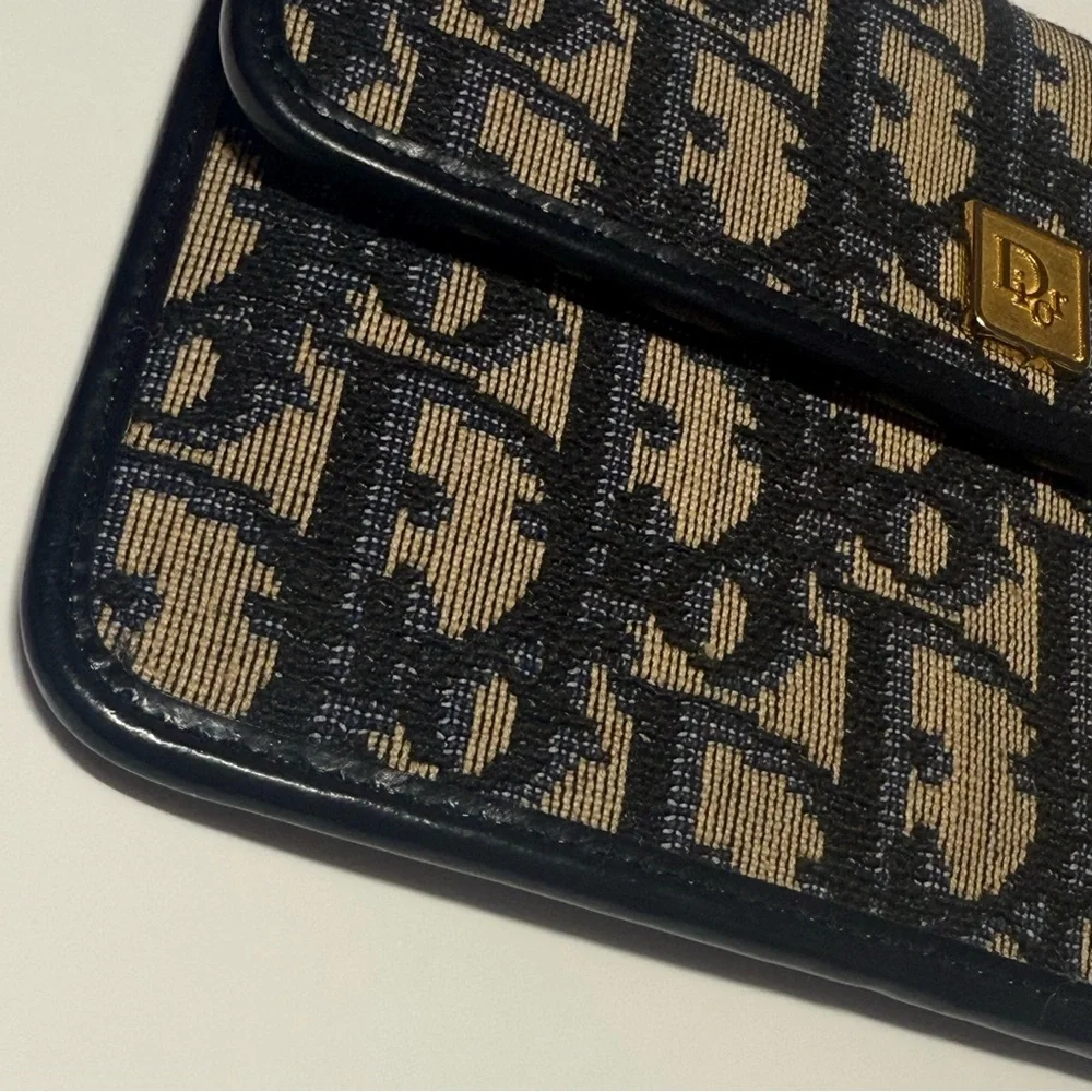 Vintage Dior Trotter Monogram Pouch